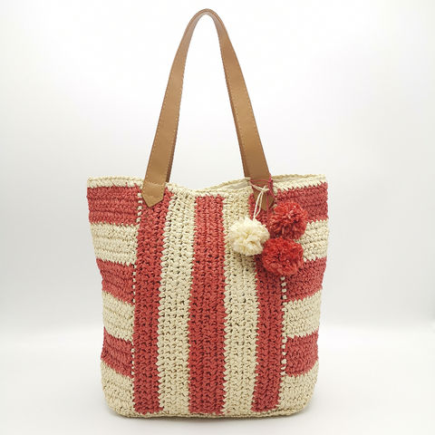 Straw Woven Handbag Purse Crochet Shoulder Bags - China Ladies Bag and  Luxury Handbag price