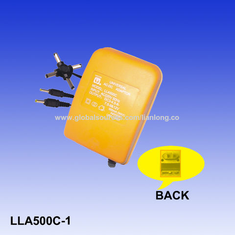 Buy Wholesale China Universal Ac/dc Adapter With Maximum Load Of 500ma ...