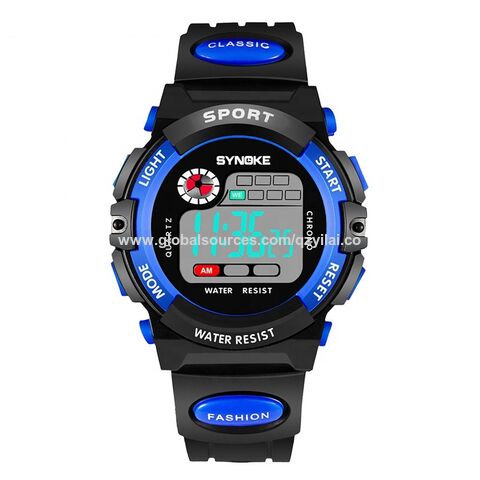 el backlight sport watch