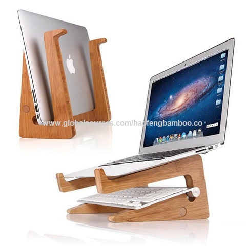 Bamboo Folding Laptop Stand M&W Import Anglais 