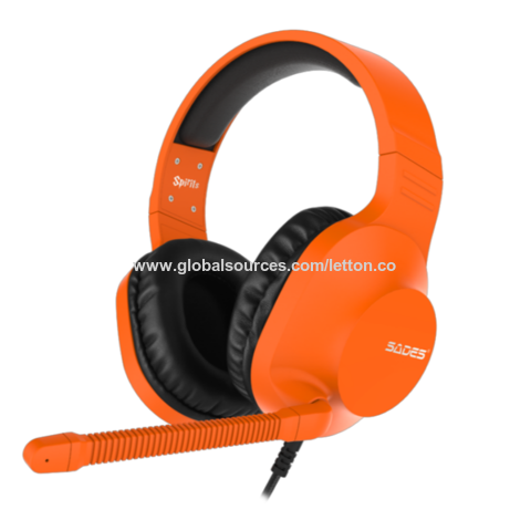 Orange best sale gaming headset