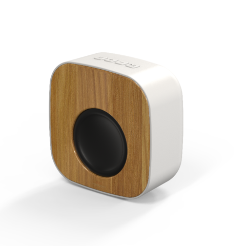 Bamboo Bluetooth speaker support 