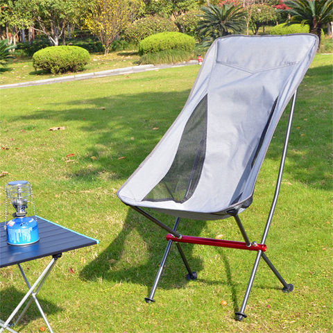 New High-backed Camping Chair Outdoor Chair Foldable Lightweight