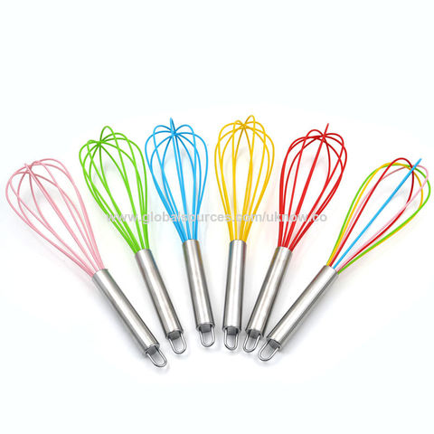 Buy Wholesale China Kitchen Accessories Manual Handheld Egg Beater  Stainless Steel Whisk Mixer & Whisks at USD 0.88