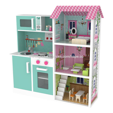 Muebles Casa Muñecas Grande Compre Casa De Muñecas De Madera Para