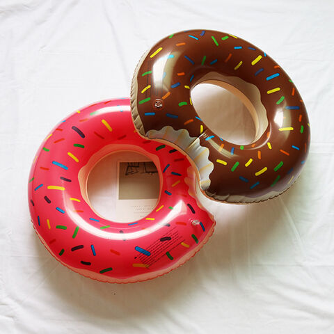 Schwimmring Pool Float Aufblasbarer, robuster Donut-förmiger Schwimmreifen für Kinder und Erwachsene for sale at factory direct price