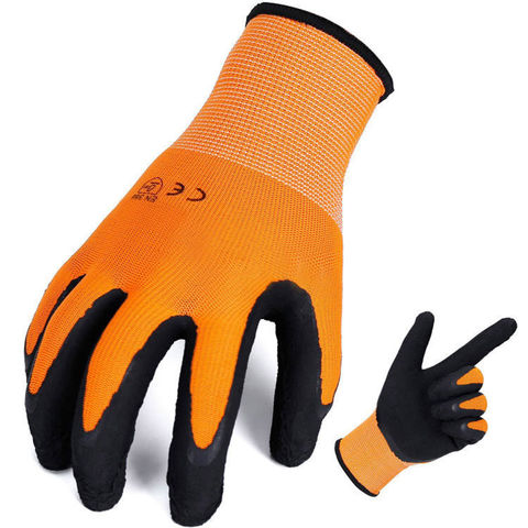 China Wholesale Latex Rubber Coated Work Gloves for Garden Construction -  China Safety Work Glove and Work Gloves price