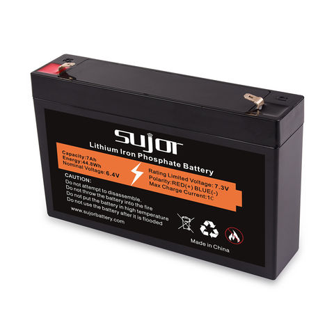 Batterie lithium 6V 7Ah • Elya's Motorshop