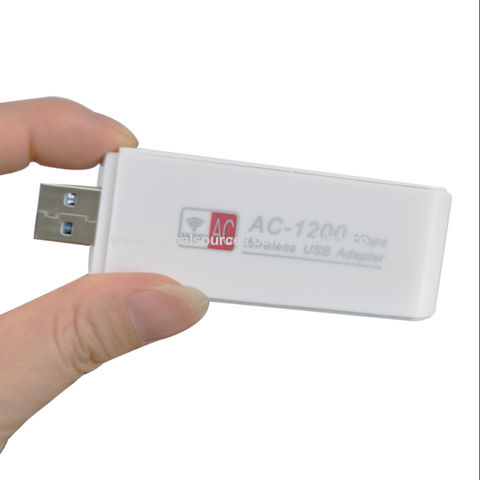 Compre 802.11ac Usb Wifi Adaptador Para Pc 1200mbps Con Cable Ethernet A  Wifi Realtek Chipset y Adaptador Wifi Usb Para Pc de China por 5.6 USD