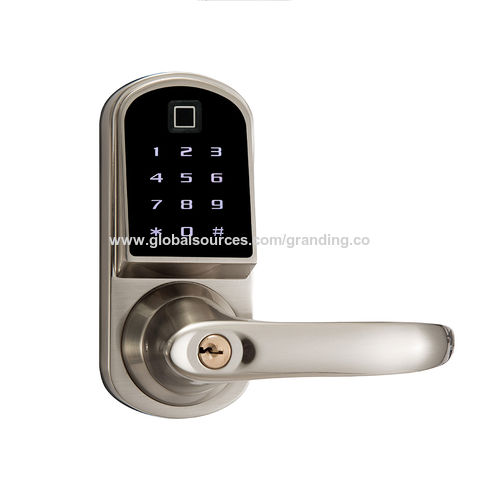 Wireless ! Remote Controlled Doorknob With Keypad 