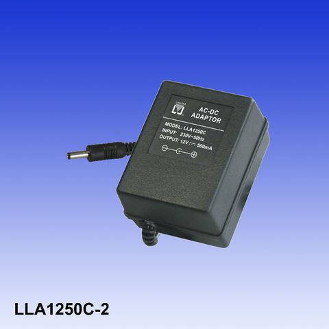 China 500mA AC-DC Adapter with 12V DC Output Made of Experienced ...