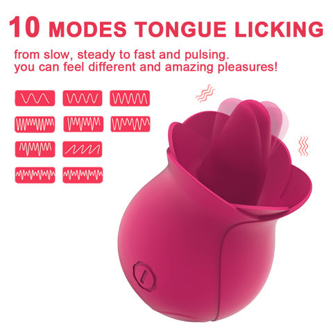 Buy Wholesale China Cute Rose Sex Toy Suction Vibrator Pink Flower Adult  Vibrator The Rose Sucking Sex Toy For Women & Sex Toy at USD 10.15