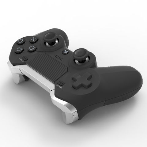 Black ABS Metal 2pcs Perfect Replacement Part 3D Controller Joystick for Playstation 4 PS4 Black