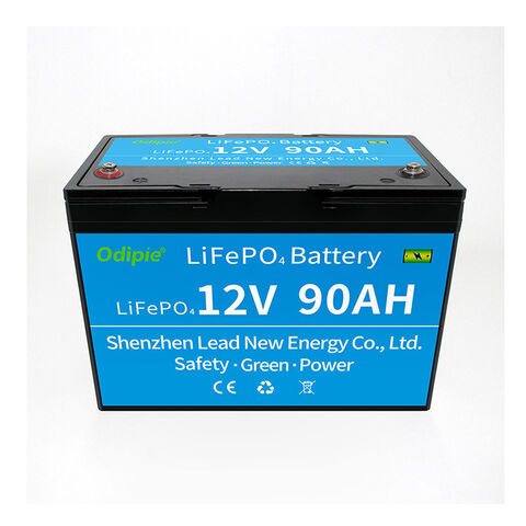 LiFePO4 Cranking Battery 12V 90Ah, Quick Start, Lead Acid Replacement