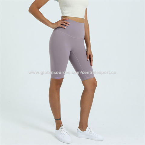 Stretchy Gradient Yoga High Waist Seamless Short Leggings Running Sports  Wear Tight Shorts - China Activewear and Gym Shorts price
