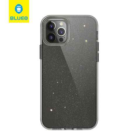 BLUEO Crystal Funda para Teléfono Móvil Accesorios Carcasa Transparente para iPhone 13 Pro Max