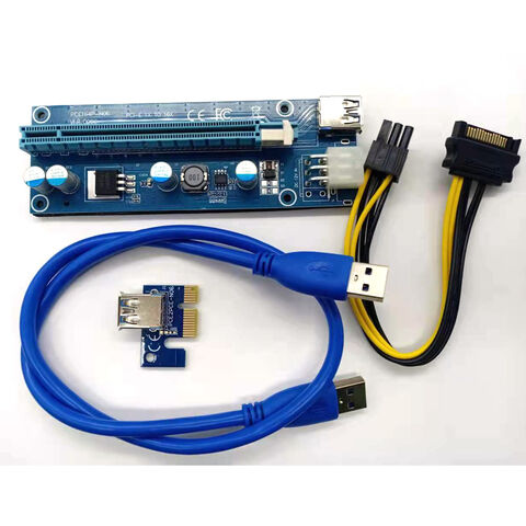 China Factory Direct Sell Pcie Riser VER 009S PCI-E Riser 1X To 16X ...