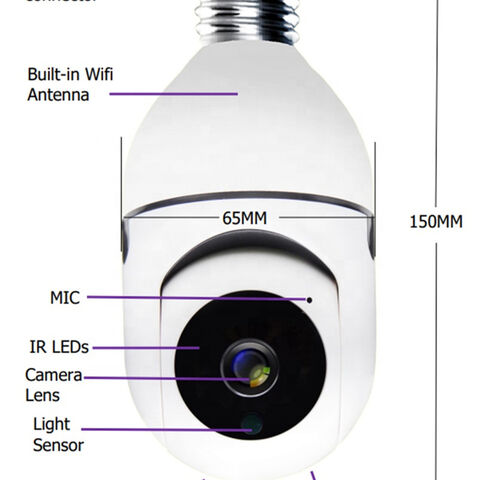 Plastic Security CCTV CCD Dome Shape Camera Housing Cover Black+White K6E4 