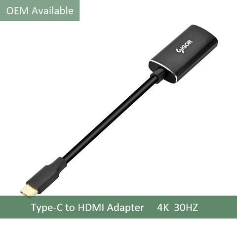 Buy Wholesale China Type-c To Hdmi Cable Adapter 4k*2k 30hz Support Google Chrome Os, Mas9.1-10.2 & Type-c To Hdmi Cable Adapter at USD 3.5 | Global Sources