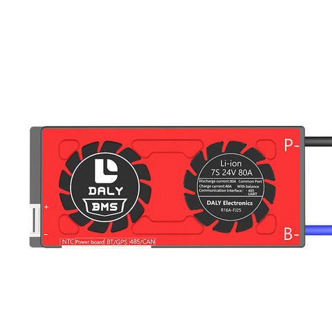 Buy Wholesale China Daly Smart 7s 24v 80a Li Ion Bms Common Port ...