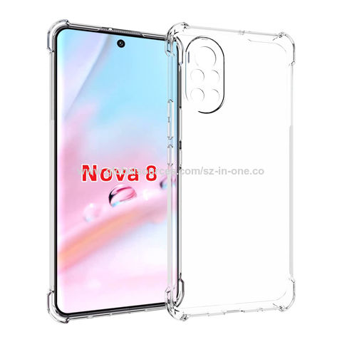 USTIYA Case for Xiaomi 12S Ultra Clear TPU Four Corners Protective Cover  Transparent Soft funda