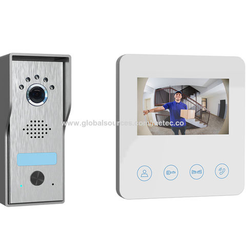 10" AHD Hands-free Video Door Phone Intercom System with Motion Detection 
