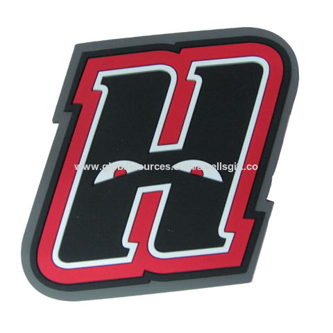 Hot Custom High Quality Clothes Labels Embossed 3D PVC Logo Patches