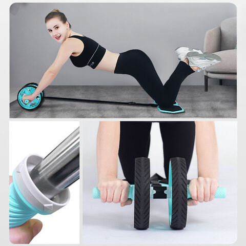 Ab Roller Exercise Wheel for Abdominal Core Strength Training Workout Abs Foam 