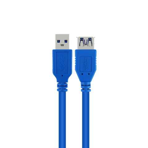 2m Black USB 3.0 Extension Cable M/F - USB 3.0 Cables