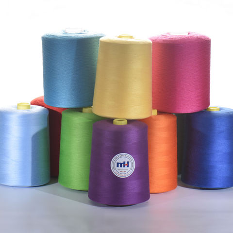 Top Grade Hilo High Tenacity Polyester Yarn Tex Multicolor Sewing