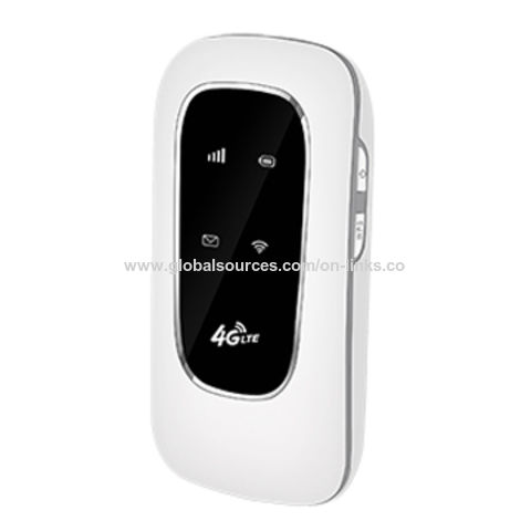 Mobile 4G WiFi pocket hotspot with 2100mAh battery, 4G wireless router ...