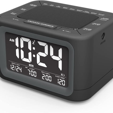 Smartset Sound Therapy Alarm Clock Radio with White Noise/Nature