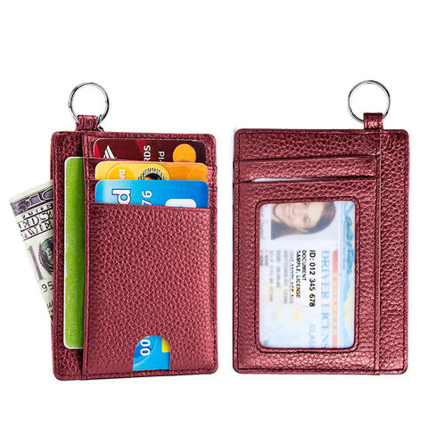 Al1017 ID Pop up Wallet Credit Gift Fashion Passport Holders Place Keychain  RFID Customwomen Men Designer Leather Business Card Holder - China Passport  Holder and Fashion Passport Holder price