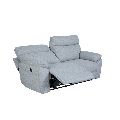 Sectional Sofa, Grey Fabric Sectional Sofa With Recliner And Chaise Lounge Chair