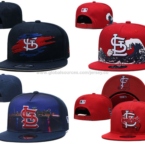 Men’s St. Louis Cardinals Red Mixed Font 9Fifty Snapback Hats