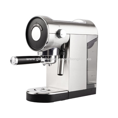 Ariete Home Italian Semi-automatic Retro Coffee Maker Small Professional  Concentrated Steam One Milk Foam Coffee Maker Machine