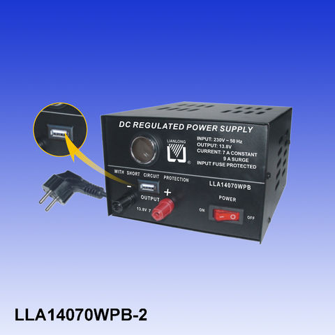 Alimentation DC 13.8V 7Amp avec Prise Allume-Cigare et USB 5V - Idéale pour Électronique et Automobile for sale at factory direct price