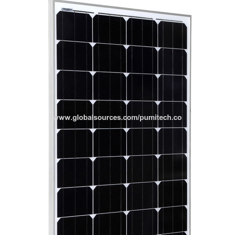 Mini Panneau Photovoltaïque 12V 1,5W - Silicium Polycristallin - Euro Makers