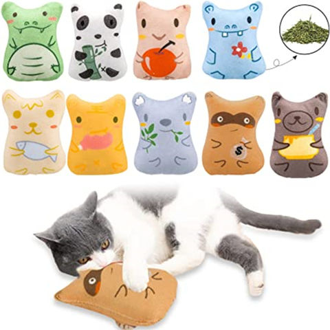 Buy Wholesale China Hot Selling Catnip Toy For Cats Cute Plush Kitten ...