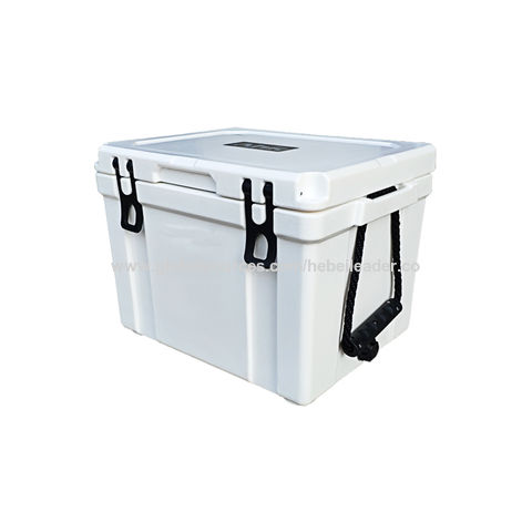 Plastic Insulated Ice Cooler 30l Outdoor Ice Box Portable Beer Can