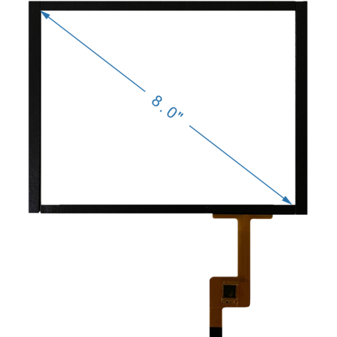 Bulk Buy Taiwan Wholesale 8 Inches Pcap, Multi Touch Panel