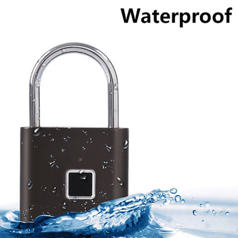 Smart lock fingerprint padlock travel smart lock outdoor waterproof, Padlock Fingerprint padlock Fingerprint lock - Buy China Smart padlock on Globalsources.com