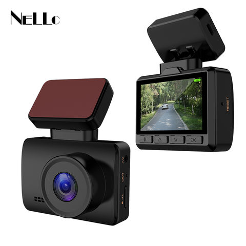 Full Hd 1080p 3 Camera Dash Cam for Car 2 Inch Screen Dashcam Black Box  Driver