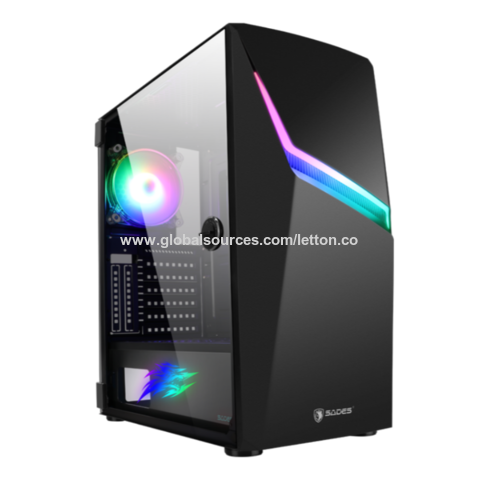 Wholesale China Sades Pc With Dazzling Rgb Lights Supports Installation Of Large-sized Motherboard & Gaming Pc Case at 46 | Global Sources