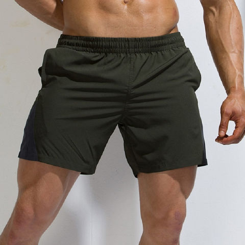 Buy Wholesale China Men's Quick Dry Swim Trunks Solid Swimsuit Sports
