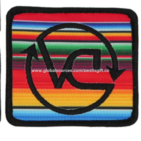 10 Rectangle Sublimation Blank Hat Patches. 100% Polyester!
