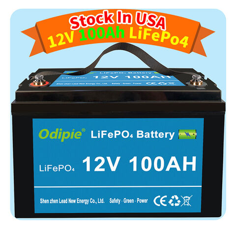 China 12V 100Ah LiFePO4 battery power lithium battery factory and  manufacturers
