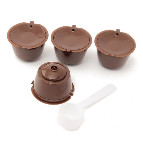 3PCS Refillable Reusable Nespresso Coffee Capsule Reutilisable Coffee Cup  Holder Pods Strainer Coffee Machine Coffee Cup Filter - AliExpress