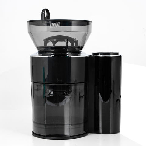 Portable Electric Burr Coffee Grinder USB Rechargeable Small Coffee Bean Grinder with Multiple Grinding Settings Automatic Conical Burr Grinder for