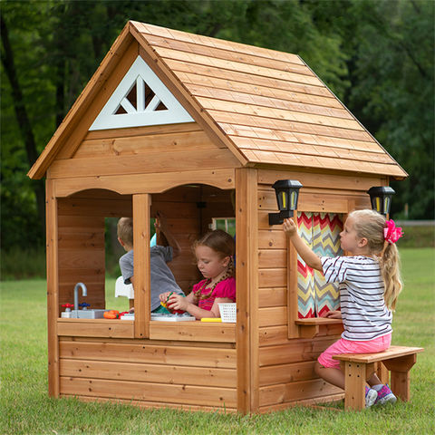 Casas de muñecas discount en madera para jardin